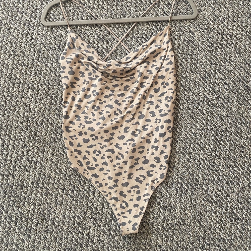 Abercrombie Scoop Neck Bodysuit